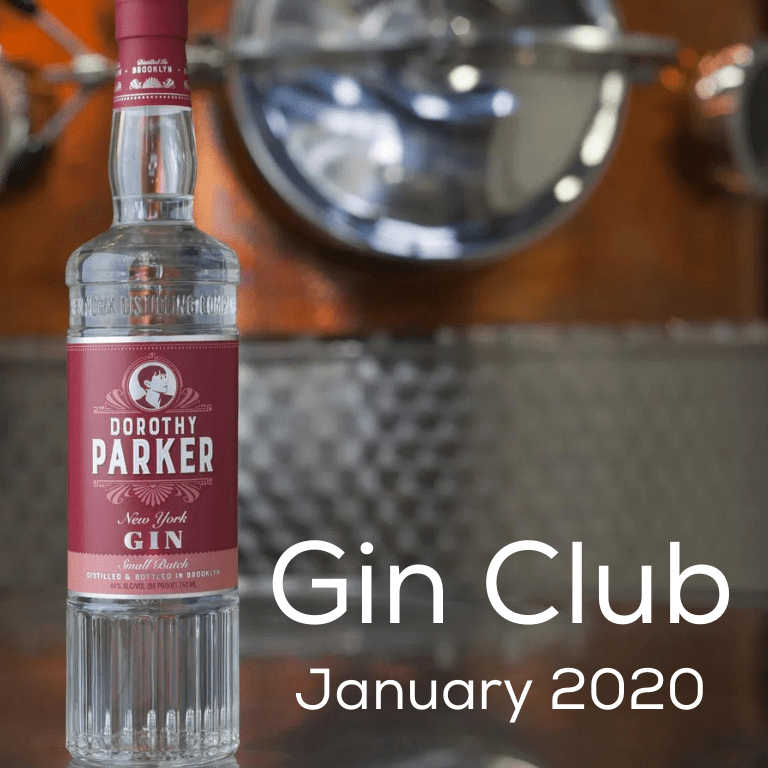 Gin for January 2020 - New York Distilling Company Dorothy Parker