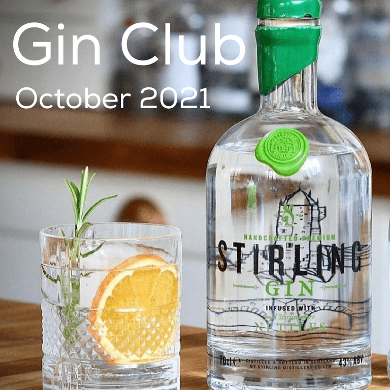 Gin for October 2021 - Stirling London Dry
