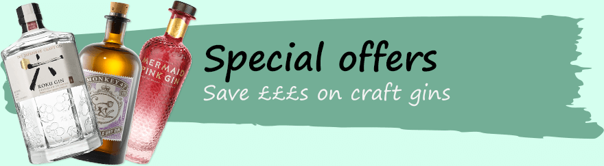 Save £££s with our gin and tonic special offers