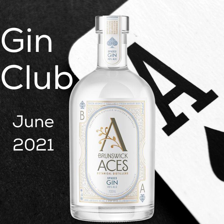 Gin for June  - Brunswick Aces Spades