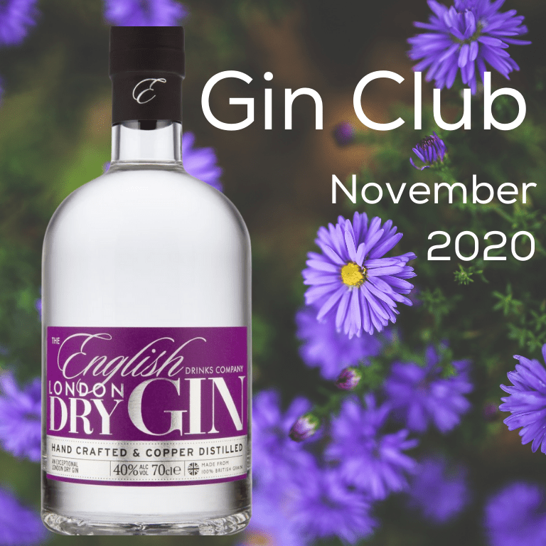 Gin for November  - English Drinks Company London Dry