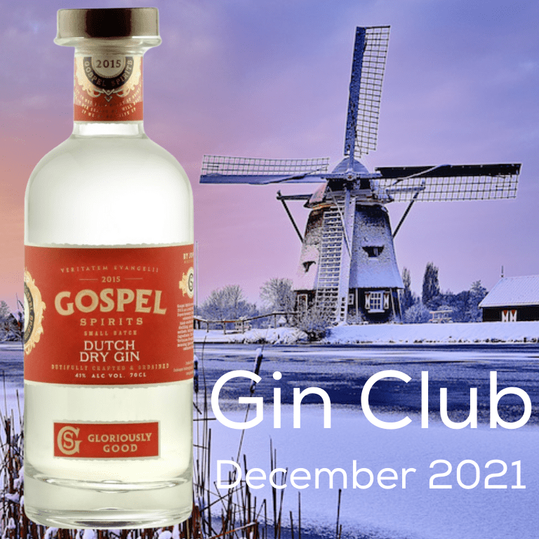 Gin for December  - Gospel Spirits Dutch Dry Gin