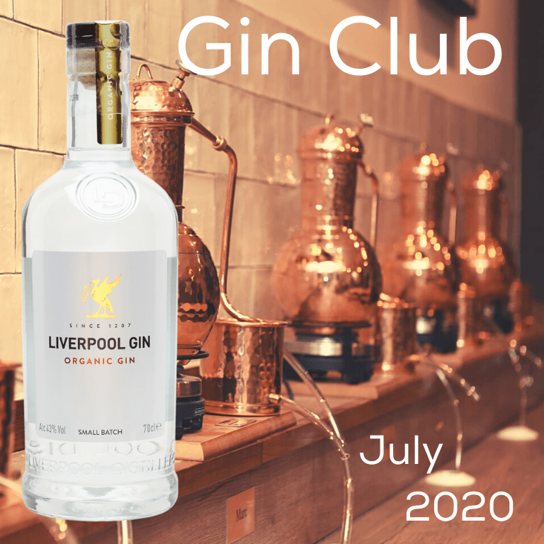 Gin for July  - Liverpool Gin Distillery Organic Gin