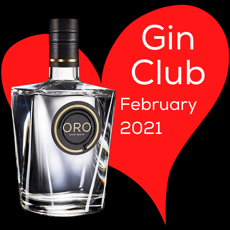 Gin for February  - Oro Gin By Design