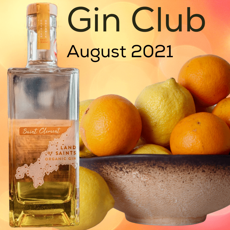 Gin for August  - Land of Saints Saint Clement Organic London Dry