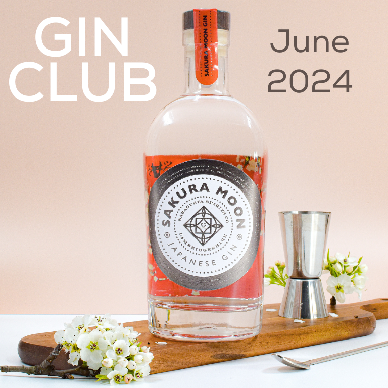 Gin for June 2024 - Saragusta Sakura Moon Japanese Gin