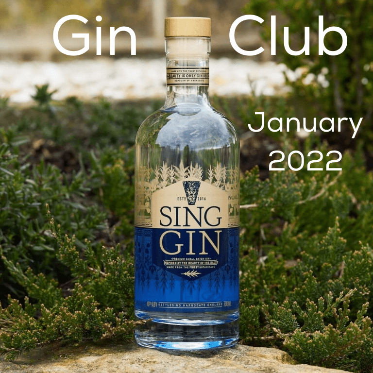 Gin for January  - Sing Gin
