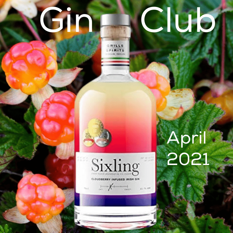 Gin for April  - Sixling Cloudberry Infused